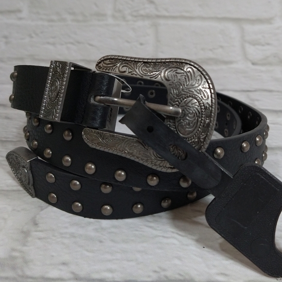 Black Western Belt - Picture 2 of 4